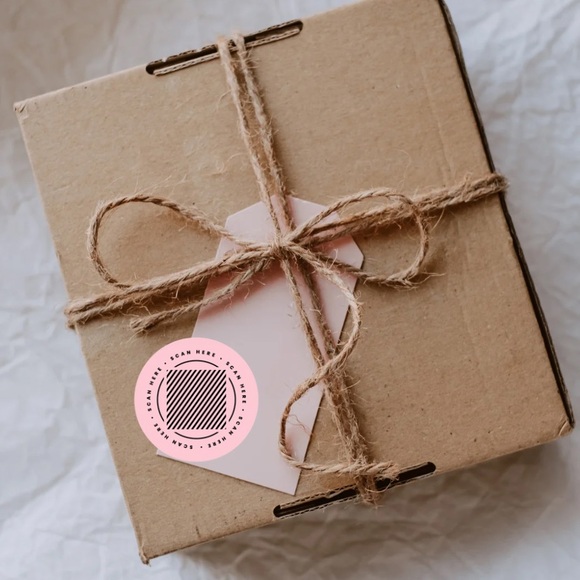 50 Personalized QR Code Stickers For Small Business & Resellers - Picture 5 of 6